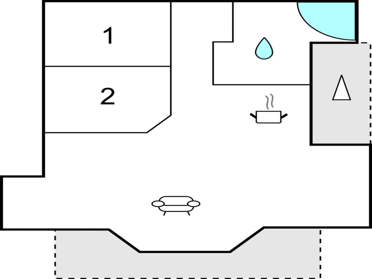 Nice Home In Knebel With Kitchen Εξωτερικό φωτογραφία